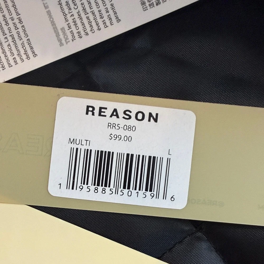 Reason Red and Cream 'Pablo Escobar' Racing Bomber Jacket - Picture 6 of 11